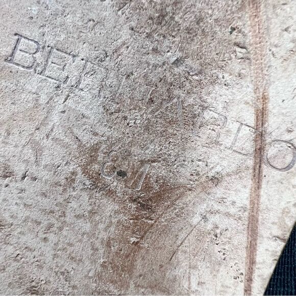 Bernardo ‘Poppy’ Black Leather T Strap Sandals - Picture 7 of 14